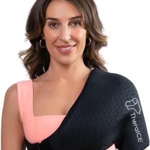 TheraICE Shoulder Ice Pack Wrap – Cold Therapy Compression for Rotator Cuff & Shoulder Pain Relief