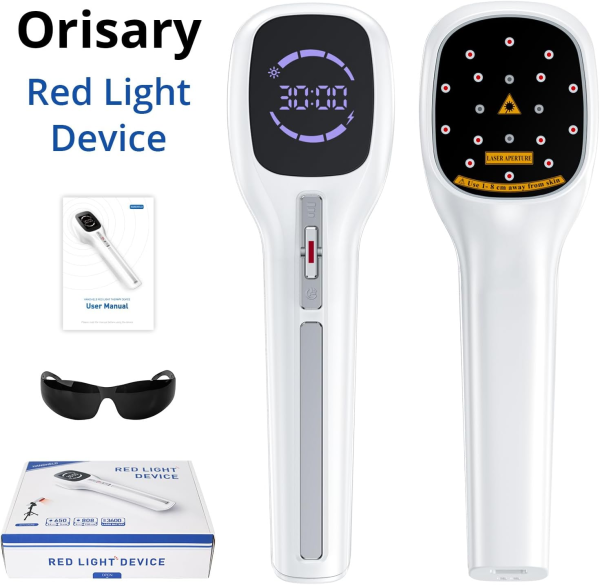 Handheld Red Light Therapy Device – Infrared Pain Relief for Joints, Muscles & Pets with Adjustable Power & Timer - Image 7