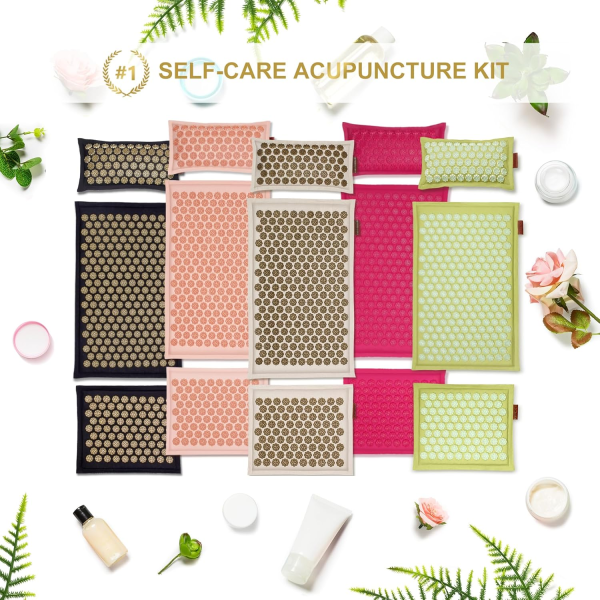 UNMERA Premium Acupressure Mat & Pillow Set – Natural Linen & Coconut Fiber for Pain & Stress Relief - Image 6