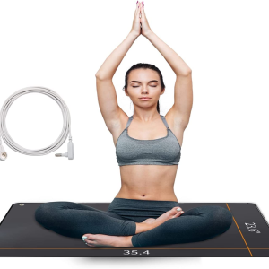 Grounding Mat – EMF Recovery & Sleep Assist for Foot Therapy, Yoga & Energy Balance (35.4” x 23.6”)