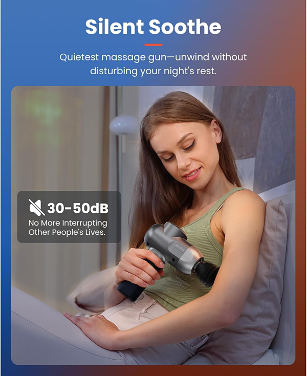 C2 Pro Massage Gun – Heat & Cold Therapy, Deep Tissue Percussion Massager - Image 9