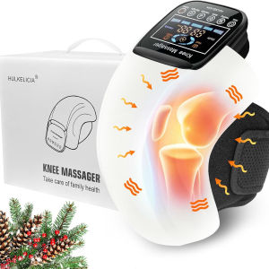 Pro+ 4-in-1 Cordless Knee Massager – Red Light, Heat & Vibration Therapy for Pain Relief