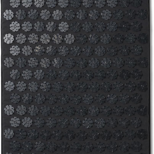 Premium Shakti Acupressure Mat – Original Intensity for Deep Muscle Relief & Relaxation (Shakti Black)