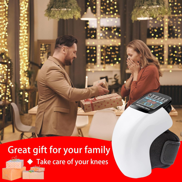 Pro+ 4-in-1 Cordless Knee Massager – Red Light, Heat & Vibration Therapy for Pain Relief - Image 9