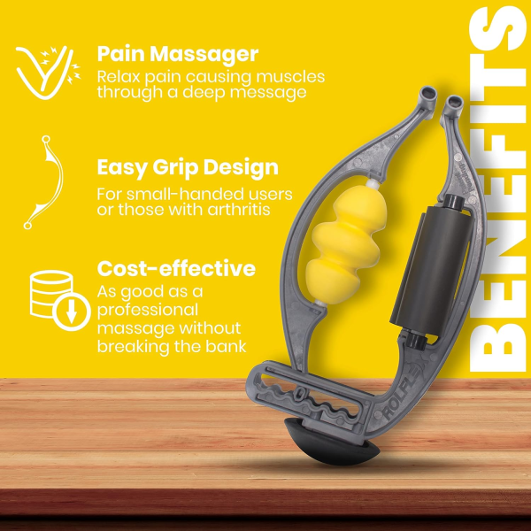 Rolflex Arm & Leg Massager – Forearm & Calf Roller for Tennis Elbow, Golfer’s Elbow, Carpal Tunnel & Tendonitis Relief - Image 6