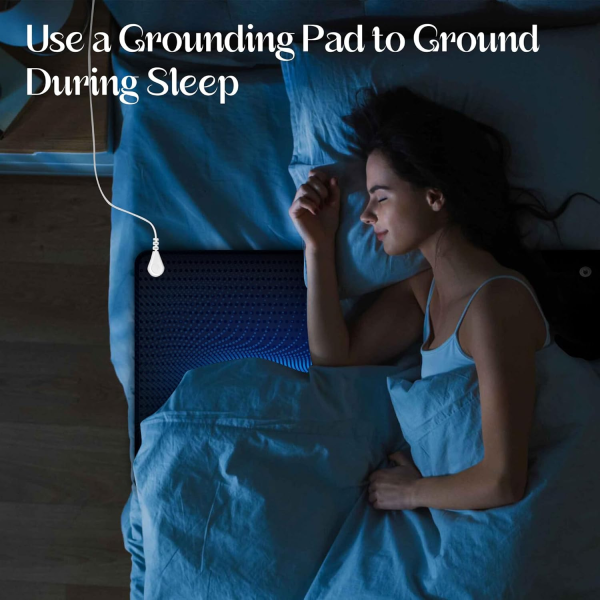 Grounding Mat for Bed – Indoor Grounding Pad for Sleep, Pain & Stress Relief (27” x 60”) - Image 3